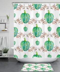 Autumn Branches Thanksgiving Shower Curtain: Celebrate The Season With Your Bathroom Decor