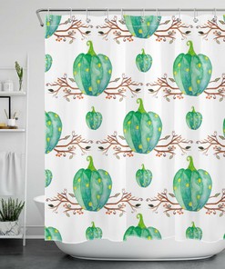 Autumn Branches Thanksgiving Shower Curtain: Celebrate The Season With Your Bathroom Decor