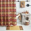 Aztec Country Western Rustic Ranch Shower Curtain by Popular Bath, Bathroom Decor with Quotes