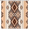 Aztec Print Southwestern Native American Ethnic Navajo Abstract Geometric Tribal Vintage Shower Curtain