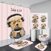 Baby Bear Teddy Bear Shower Curtain