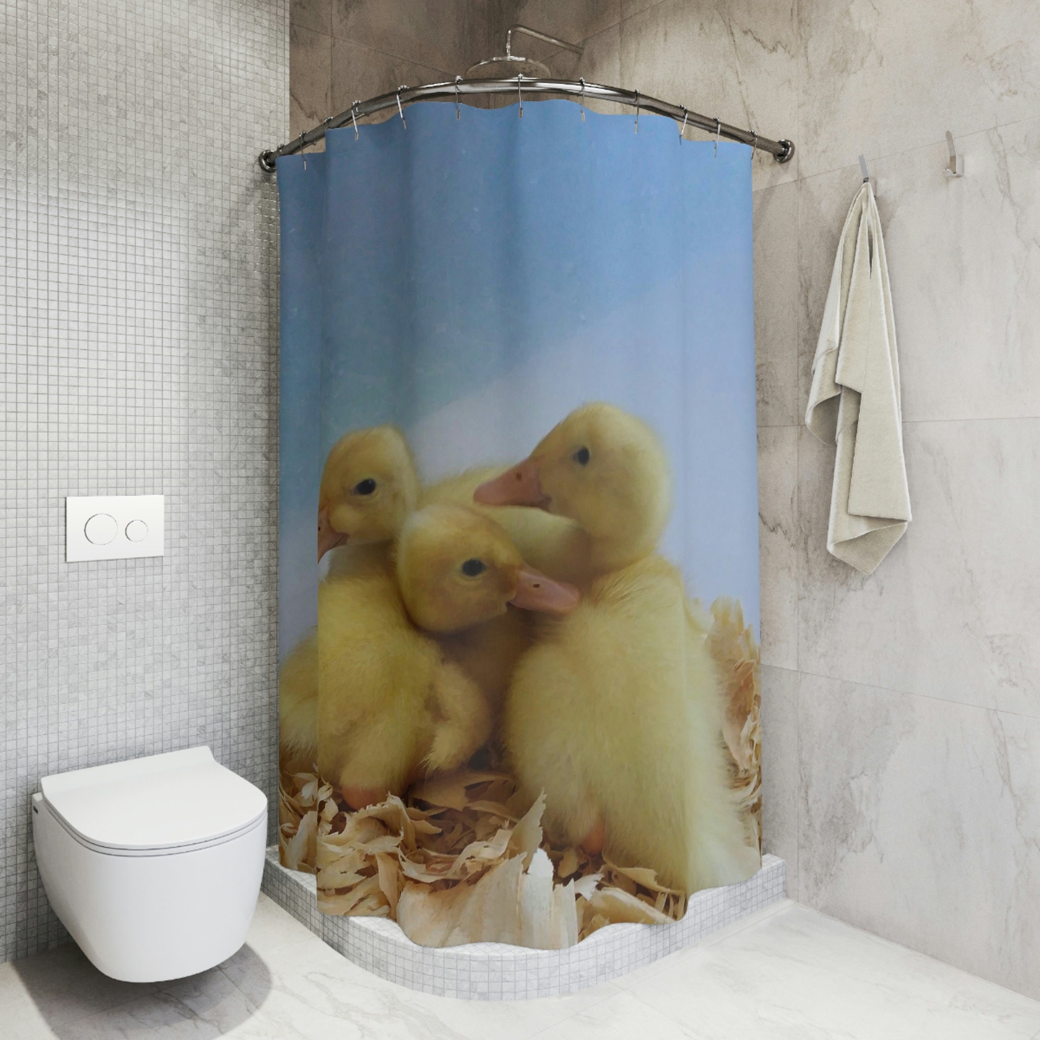 Baby Duck Shower Curtain - Image 4