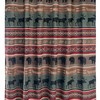 Backwoods Wildlife Shower Curtain - A Rustic Touch For Cabin Bathrooms