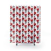 Bad Bunny Merch Shower Curtain With Un Verano Sin Ti Quote