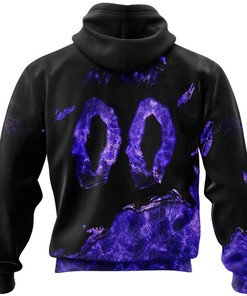Baltimore Ravens All Over Print Hoodie Devil Eyes Gift For Fans