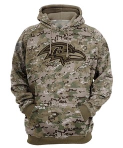Baltimore Ravens Camo All Over Print Hoodie Gifts For Fans