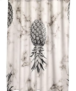 Bamboo Forest Shower Curtain Blue Water Background Fabric Bathroom Curtain Waterproof Bath Decor
