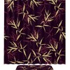 Bamboo Leaf Silhouette Contrast Color Curtain Full Size For A Sophisticated Look