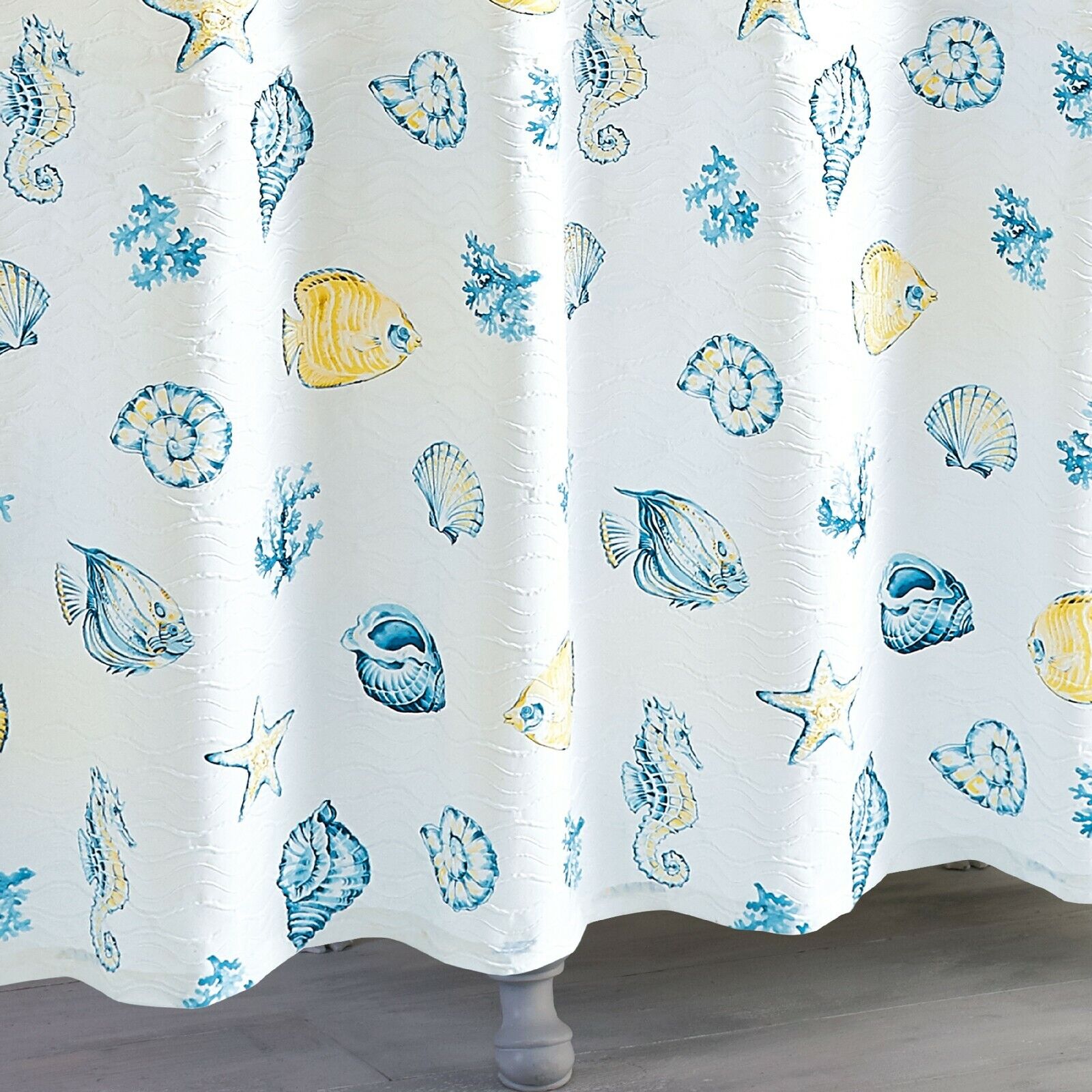 Barbados Destination Shower Curtain With Underwater Charm - Image 3
