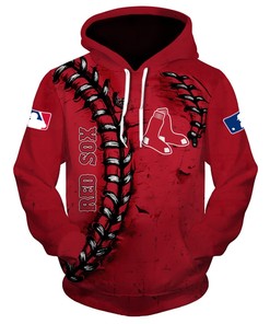 Baseball All Over Print Boston Red Sox Hoodie 3D Gifts For Fans Mlb