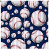 Baseball Ball And Anhope Curtains For Kids Sports Theme Window Drapes