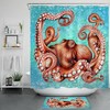 Baseballs Close-Up Waterproof Shower Curtain For Sports Enthusiasts Bathroom Decor