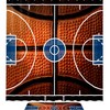 Basketball Court Design Shower Curtain for Sport Lovers 