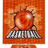 Basketball Texture Background Waterproof Shower Curtain - Perfect Decor For Sports Bathroom