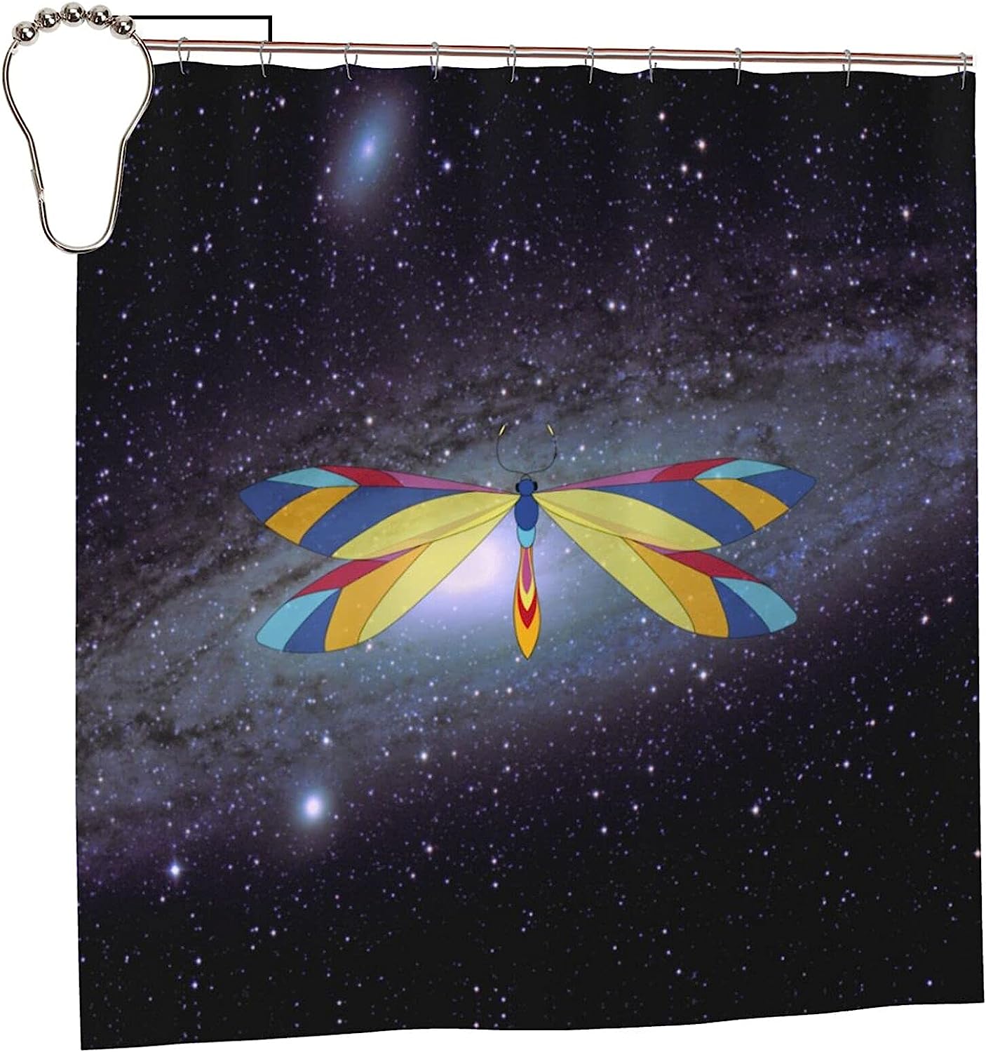 Bathtub Dragonfly Shower Curtain, Elegant And Decorative For Your Bathroom
