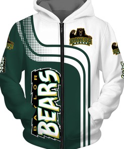 Baylor Bears Hoodie All Over Print 3D Pullover And Zip Up Hoodie Gifts For Fans
