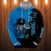 Be The Coolest With This Ultra Carolina Panthers Death Graphic Hoodie - Perfect Gift For Halloween