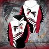 Be Unique With Snoopy Hoodie 3D All Over Print For Atlanta Falcons Fans