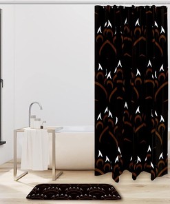 Bear Deception Grizzly Bear Claw Waterproof Shower Curtain