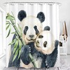 Bear Shower Curtain For Nature-Inspired Bathroom Design