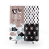 Bears and Foxes Wilderness Shower Curtain for Rustic Bathroom Decor