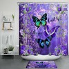 Beautiful Butterfly Shower Curtain For Bathroom Decor