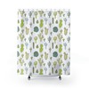 Beautiful Cacti Variety Shower Curtain - Perfect For Plant Lovers And Bathroom Decor