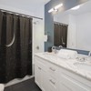 Beautiful Crescent Moon Stillness Shower Curtain For Bathroom Decor