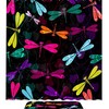 Beautiful Dragonfly Bathroom Set With Waterproof Fabric Shower Curtain
