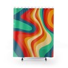 Beautiful Hawaiian Shower Curtain with Plant Lady Bath Decor for Plant Lovers and Urban Jungle Style