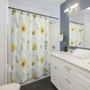 Beautiful Sunflower Shower Curtain for a Chic and Modern Bathroom 