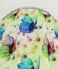 Beautiful Watercolor Butterflies Shower Curtain for Your Dreamy and Ethereal Bathroom