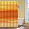 Beautiful Yellow Gold Ombre Shower Curtain for a Luxury Bathroom