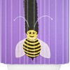 Bee Hive Betty Shower Curtain By Mandy Hazell - Add A Whimsical Touch To Your Bathroom Decor