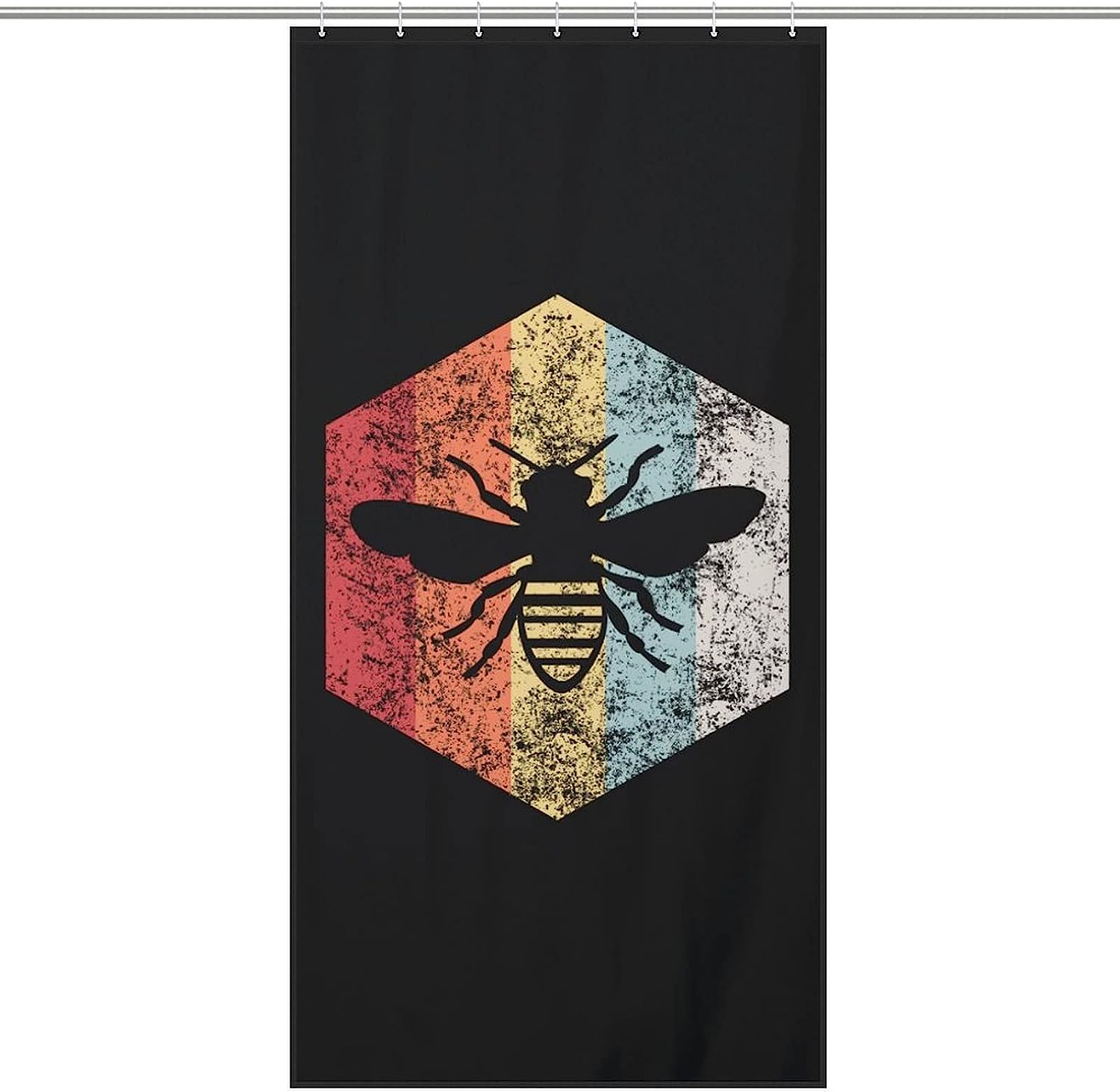 Bee Whisperer Bath Shower Curtain Waterproof Fabrics