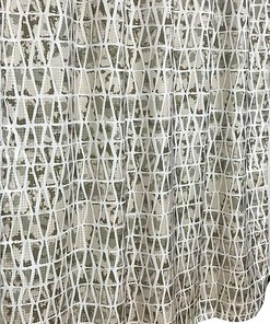 Beige Taupe Grey Camo Fabric Shower Curtain, Geometric Naturals Bathroom Decor