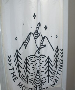 Best Camper Trailer Camping Bathroom Gear Fabric Shower Curtain