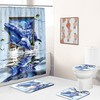 Best Dolphin Shower Curtain