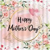 Best Mom in The World Shower Curtain for Mother's Day Bathroom Decor