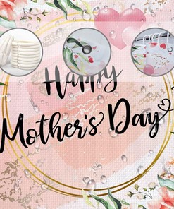 Best Mom in The World Shower Curtain for Mother's Day Bathroom Decor