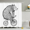 Bicycle Shower Curtain for the Adventurous and Fun-Loving Spirit