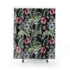 Big Cats In The Jungle Decorative Shower Curtain With Microfiber Accents
