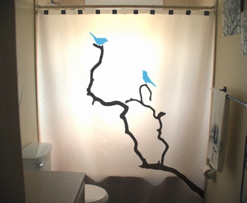 Bird Shower Curtain Set With Throw Pillow, Duvet Cover, Comforter, Yoga Towel, Blanket, Wall Tapestry, Apron, Coffee Mug