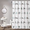 Bird Shower Curtain- Simple and Elegant Natural Themed Bathroom Decor 