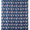 Birds on a Wire Fabric Shower Curtain, Black and White Bathroom Decor