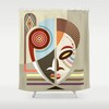 Black American Kwanzaa Gifts African Shower Curtain For Bathroom Decor
