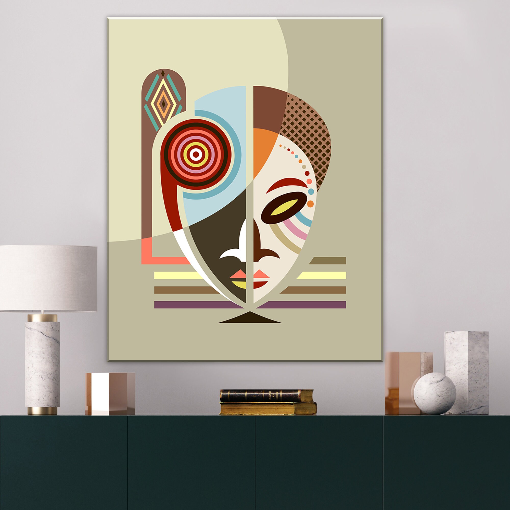 Black American Kwanzaa Gifts African Shower Curtain For Bathroom Decor - Image 2