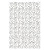 Black And White Dogs Wrapping Paper Shower Curtain - Waterproof Fabric
