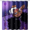 Black Girl Magic Shower Curtain - Bold And Inspirational Bathroom Decor With Waterproof And Durable Polyester Fabric