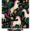 Black Unicorn Shower Curtain - A Modern Addition to Your Bathroom 